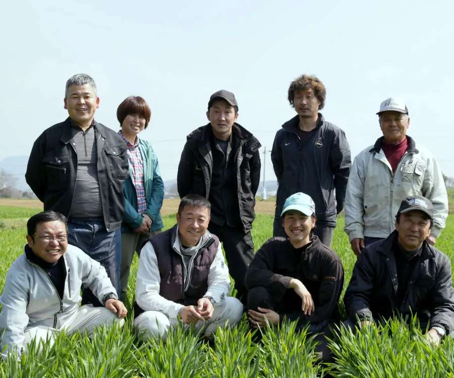 安全・安心の<span style="color: red">契約農家栽培</span>＋<span style="color: red">工場一貫生産</span>